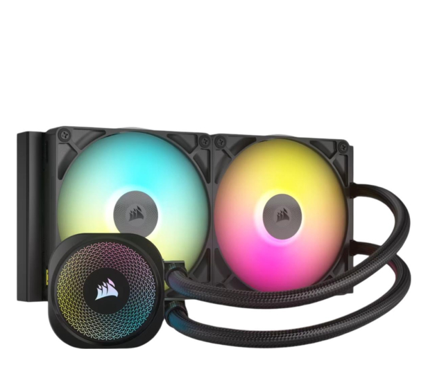 Corsair iCUE LINK TITAN 280 RX RGB 2x140mm - 1300116 - zdjęcie